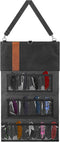 Linkidea Pocket Knife Display Bag, Tactical Knives Roll Bag, Folding Small Knife Storage Pouch with 18 Slots