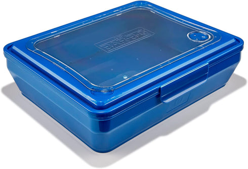 Mr. Bar-B-Q Cook, Carry & Serve Tray for Easy Indoor and Outdoor Serving with Clear Removable Top