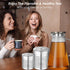 2 Pack Tea Infuser,Extra Fine Mesh Holes Tea Ball Strainers with Threaded Connection,304 Stainless Steel Cooking Filters,Easier to Brew Loose Leaf Tea, Spices,Seasonings,Soup Etc (1M + 1L) by TEEMADE