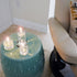 2 oz Firefly Fuels Refillable Glass Oil Candle - Liquid Candle for Indoor Use, Outdoor Events, Emergency Lighting