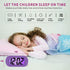 Plumeet Kids Alarm Clock, Large Digital LCD Travel Alarm Clocks with Snooze and Night Light, Best Gift for Kids, Purple