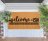 Welcome-Ish Front Door Mat, 17"x 29", Non Slip Backing Mat for Home Entry, Depends Who You are