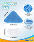905e, 915e 925e, 4+6 Pack KEEPOW Steam Mop Pads Compatible with Wagner Steamer and Steam Cleaner Pads Replacement