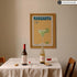 Poster Master Margarita Poster: Retro Cocktail Recipe Print for Aesthetic Kitchen or Restaurant Decor