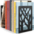 MaxGear Tree Design Book Ends, Heavy Duty Metal Book Stopper for Shelves, Decorative Organizer for Books/DVDs