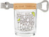 Mud Pie Tequila Drink Recipe Glass 8 oz with Tool 6 1/2"