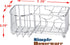 Simple Houseware Multi-Functional Toothbrush Holder, 6 Slots, Chrome