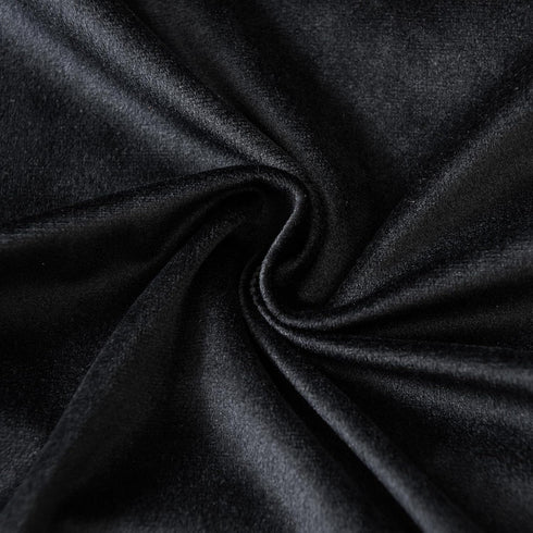 JUSPURBET Black Velvet Pillow Covers Set of 2, Decorative Throw Cushion Covers for Couch, 16x16 inch