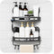 XXKMDXW Corner Shower Caddy Suction Cup Shower Shelf Corner No Drilling Bathroom Shower