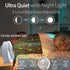 Small Desk Fan - Ultra Quiet USB Fan, Portable 3000mAh Rechargeable Battery Operate, High Power with Ambient Light
