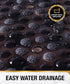 27x15 Inch HITSLAM Non Slip Bathtub Mat, Bath Mat for Tub with Suction Cups and Drainage Holes, Machine Washable Oval