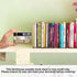 Ycyfckdr (L67) Decorative Wood Book Stack for Home, Welcome to Our Beautiful Chaos, Rustic Table and Living Room