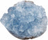 rockcloud Large Natural Raw Blue Celestite Mineral Healing Crystal Cluster Geode Irregular Home Decoration Specimen