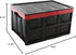 Dependable Industries Essentials Collapsible Storage Box, Foldable Utility Bin with Lid for Home Office Organization