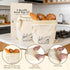 Set (1 1 Washable Sourdough Bread Bags for Homemade, Hybrid Beeswax + TPU Freezer Bag), Reusable Beeswax Bread Bags