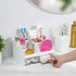 VITVITI Toothbrush Holders for Bathrooms Countertop, 8 Slots Toothpaste Bathroom Counter Sink Organizer with Drawers, Plastic Bathroom Organizer for Vanity/Makeup/Office White by VITVITI