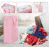 Odonata Slim Laundry Hamper, Collapsible Laundry Basket Thin Dirty Clothes Basket, Narrow Laundry Bag Foldable Dirty