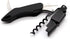 Wise Products Premium Corkscrew Wine Bottle Opener, Black Edition for Wine Lovers, Eco-Friendly Pouch (1 PACK)