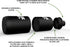 Smoke Trap + Personal Air Filter (Sploof) - Smoke Filter with 500+ Uses for Easy Exhale - Black