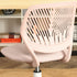 360 29.5"-34.3", FurnitureR Writing Task Chair for Teens Boys Girls Rolling Wheels Fabric Soft Pad Seat Breathable