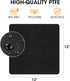 Aieve Air Fryer Liners for Ninja Foodi, 12"X12" Reusable Toaster Oven Liners, Non-Stick Heat Resistant Mat (4 Pack)
