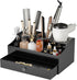 Hair Tool Organizer, Acrylic Blow Dryer Holder Stand for Straightener and Curling Storage, Bathroom Vanity Countertop