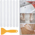 V-TOP Non Slip Shower Stickers 30 PCS, Adhesive Strips Treads for Bathroom Floor Tub Stairs Pools Boats (Clear)