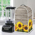 Wood Sunflower Blender Dust Cover, Fingerprint Protection for Stand Mixer or Coffee Machine, Stain Dust Resistant with