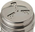 Tablecraft 10 oz Silver Stainless Steel Dry Rub Shaker with Handle