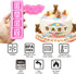 Baby Shower Fondant Molds (5 Pack) - Cute Silicone Chocolate Feet and Clothes Molds for Cake Decorating