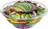 Comfy Package [24 oz. - 50 Count Clear Plastic Salad Bowls with Lids, Disposable Containers for Takeout & Meal Prep
