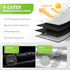 UIRWAY Air Conditioner Covers, Heavy Duty Outdoor Waterproof AC Protection Cover for Universal Square Units