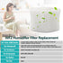 WF2 Humidifier Filter Replacement for Vicks & Kaz Starry Night Cool Mist Humidifier, 6 Pack