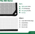 Air Conditioner Cover 28" X 28" for All Seasons, Includes Bungee Cords, Solid Black AC Compressor Condenser Top Cover