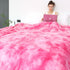Cozy Fleece Throw Blanket Soft Lightweight Throw Blankets Warm Plush Pink Fall Blankets and Throws Couch Sofa Bed