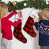 DERAYEE 6 Pack Christmas Stockings, 18 Inch Large Red Black Buffalo Plaid for Family Holiday Xmas Party Decoration