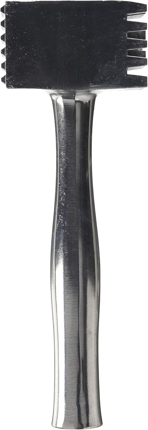 Winco 2-Sided Aluminum Meat Tenderizer, 4.25 by 2.75-Inch, Medium