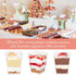 5 oz 75 25, Zezzxu Plastic Dessert Cups with Lids and Spoons Pcs Serves Banana Pudding Cups with Lids Mini Dessert