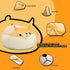 Stuffed Animal Storage Bean Bag Chair Cover for Kids Yellow Dog Shiba Inu Bean Bag Chair for Girls XX-Large Size Toy