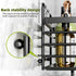 Yougai Shower Caddy, Shower Organizer with Soap Holder and Hooks, Rustproof Shower Shelves, No Drilling Bathroom