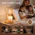 ZUSANUN Dimmable, 2H/4H/8H Candle Warmer Lamp, Adjustable Height & Candles with Timer, Auto Off, Safe Flameless Night