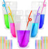 MAQIHAN 44 Drink Pouches with Straws Individually-Wrapped - 17oz Juice Drink Pouches