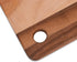 CONSDAN Small Wood Cutting Board for Kitchen, Hardwood Chopping Board for Meat, Vegetables, Fruits, 14 x 7 x 10/16 in