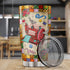 Sewing Coffee Tumbler for Women, 20 Oz Double Walled Stainless Steel Mug for Sewers, Birthday Party Gifts