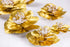 Letjolt Paper Flowers Decorations for Wall, 3D Artificial Flowers for Golden Wedding Garlands, Baby Shower