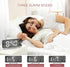 Projection Alarm Clock for Bedroom, Digital Clock with 180° Rotatable Projector, Large Display LED Alarm Clock