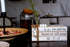 As for Me and My House We Will Serve the Lord Decor - Rustic Wood Decorative Books Stack for Home Coffee Table