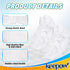 8 Pack KEEPOW Universal Microfiber Cloths for Handheld Steam Cleaner Attachments Compatible with Bissell Steam Shot