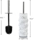 Set Toilet Brush and Holder for Bathroom, Stylish and Durable Cleaning Tool with Modern Design, Compact for Efficient