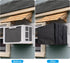 Heavy Duty 600D Oxford Air Conditioner Winter Cover for Outside Unit, AC Defender Cover (27.5Wx22.8Dx18.9H)